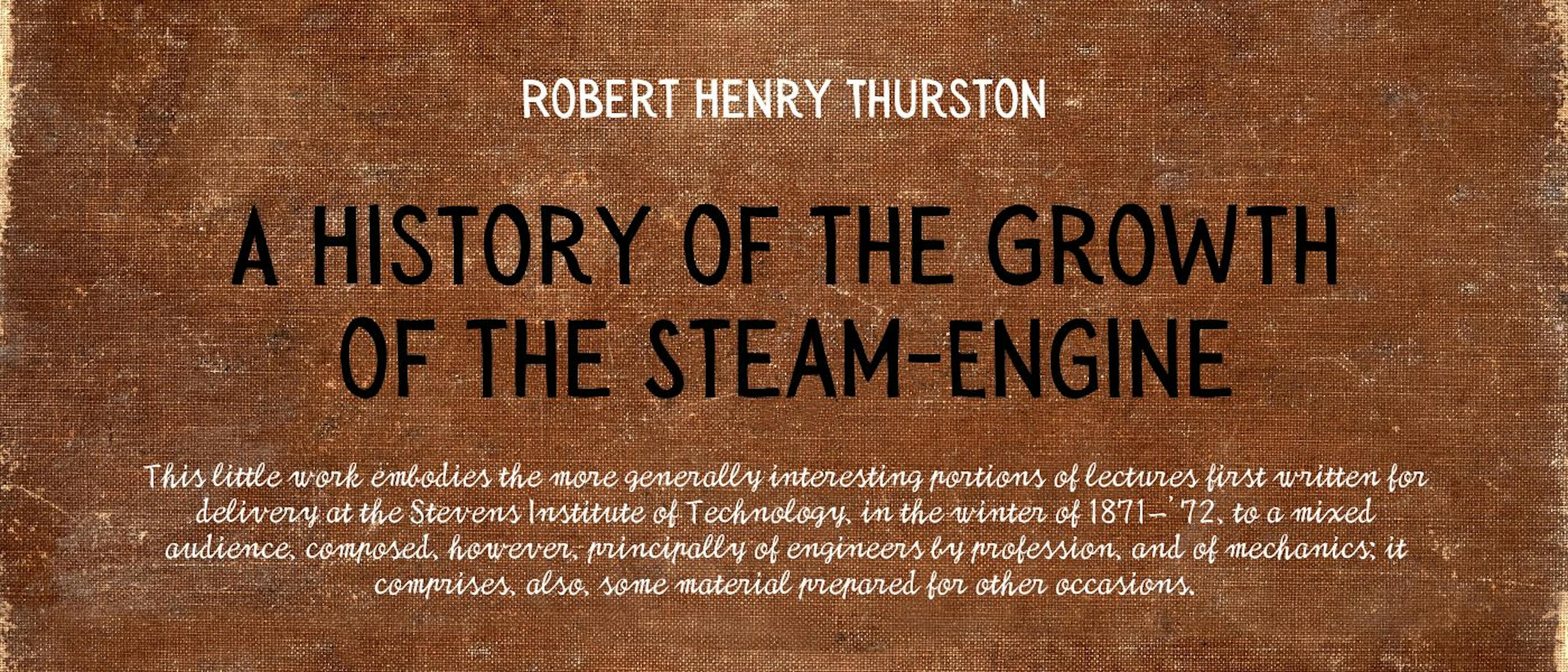 THE STEAM-ENGINE AS A TRAIN OF MECHANISM